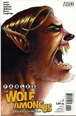 Fables: The Wolf Among Us #7 VF; DC/Vertigo | Based on Telltale Games Video Game