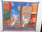 Pinky and The Brain Original Limited Ed Animation Cel Spielberg 1997 Warner Bros — photo 1