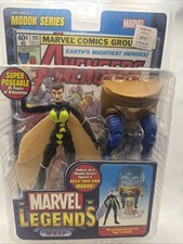 Marvel Legends WASP w Modok BAF Legs 6  Action Figure Comic Book Avengers Toybiz