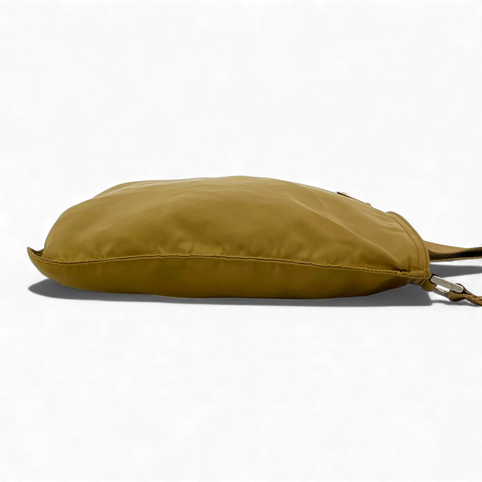 Auth PRADA Milano Nylon Beige Crossbody Shoulder Bag KA785 thumbnail 4