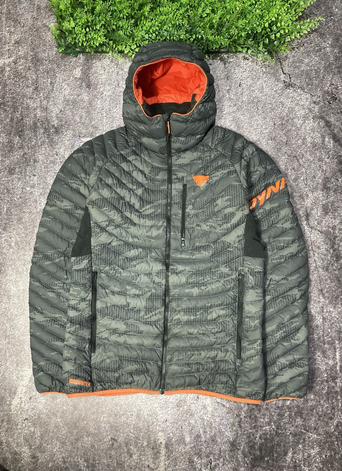 Chaqueta Dynafit Radical Down Puffer con Capucha Viaje al Aire Libre Gorpcore Talla M