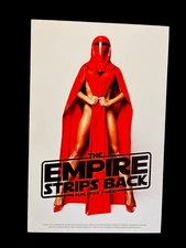 Star Wars The Empire Strips -Strikes Back Burlesque Stripper Show Poster RARE #1