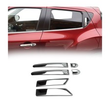 Door Handle Cover Guard For Nissan Juke 2011-2017 Stainless Steel Chrome Keyless