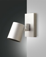 Wandspot Wohnzimmer Schwenkbar Aluminium B:9 Cm GU10 Wandstrahler Flur
