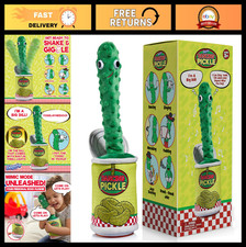 Dancing Pickle Toy - Sings, Repeats, Tells Jokes - Hilarious Gag Gift for All Ag