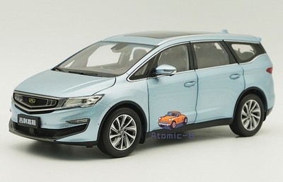 1/18 Scale Geely Jiaji MPV Blue Diecast Car Model Toy Collection Gift NIB