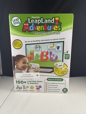 Plug Into LeapLand  Adventures For Leap Frog Ages 3+ New Open Box