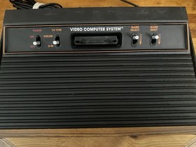 Atari 2600 Video Game Console Tested Works Original Vintage!  No Power Cord