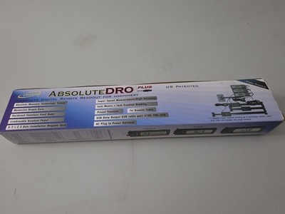 NEW iGaging Absolute DRO Digital  Read Out Stainless Steel Beam 3 Sep Read Outs