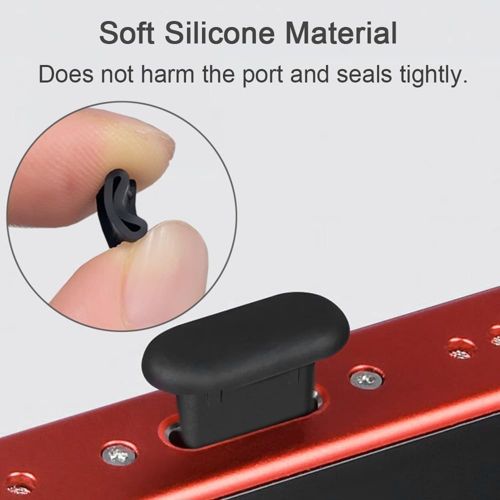 40PCS USB Port Cover, Silicone Anti Dust Cover Plugs Caps for Computer... 