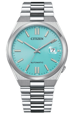 Citizen Tsuyosa Silber Herren Armbanduhr NJ0151-88M