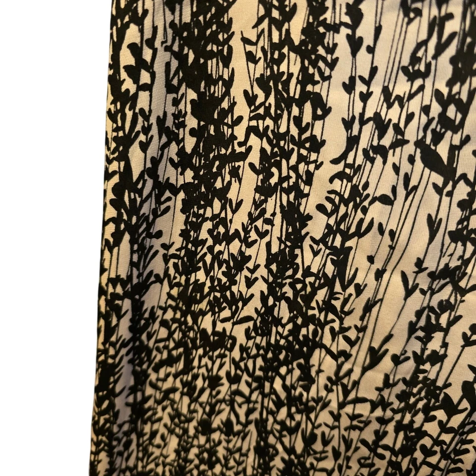 Diane Von Furstenberg silk semi sheer slip dress size 4 damaged - Image 4 of 4