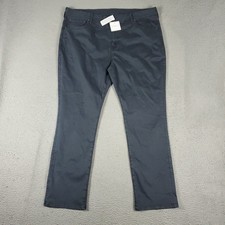 American Eagle Pants Mens 40x30 Blue/Gray 5 Pocket Flat Front Trousers