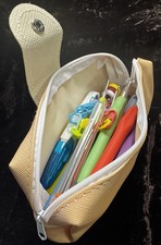 Crochet Hooks And Accessories 18 Various Size Hooks Stitch Markers.Yarn Needles