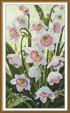 Creative Сross Stitch Embroidery Kit "Flower dawn" Nova Sloboda