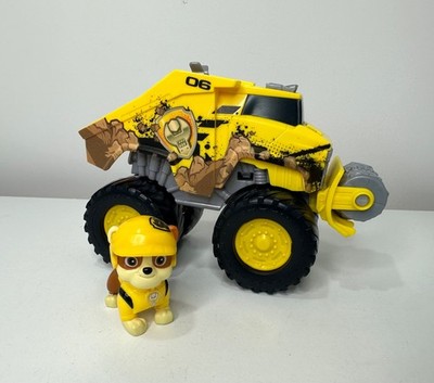 Paw Patrol Rescue Wheels Rubble s Bulldozer - Transforming Truck & Figur