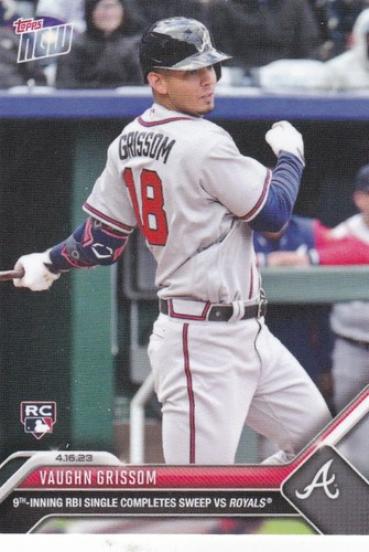 2023 Topps Now 136 Vaughn Grissom
