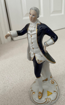 Royal Dux Bohemia Porzellan Figur - Modell 139 - handbemalt - Vintage Czech