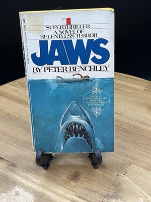 Jaws 1974 Peter Benchley, Bantam Edition Paperback 20th Printing