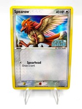 Carta pokemon Spearow set Crystal Guardians Stamped Holo 61/100 Excellent ENG