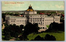 Vintage Library of Congress Washington DC Postcard by B.S. Reynolds Co