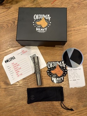 Okluma DC0 Titanium Flashlight - Nichia 519a 4500k Emitter (Apr 2026 Model)