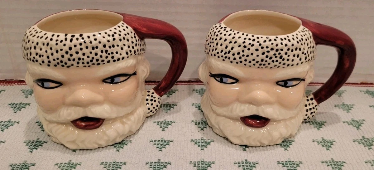 Santa Mug In Santa Figures (1946-1990) for sale | eBay