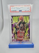 1996-97 Skybox Z Force Michael Jordan #11 PSA 9