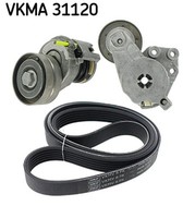 SKF Keilrippenriemensatz Vkma 31120 FüR VW Tiguan Golf Plus 5 5M1 521 Touran 1T1