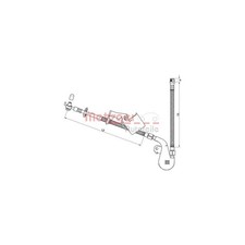 METZGER Bremsschlauch  4110809 für PEUGEOT, Vorderachse rechts