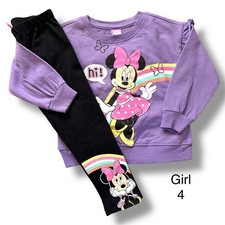 Disney Minnie Mouse Set Size 4. New with defects 