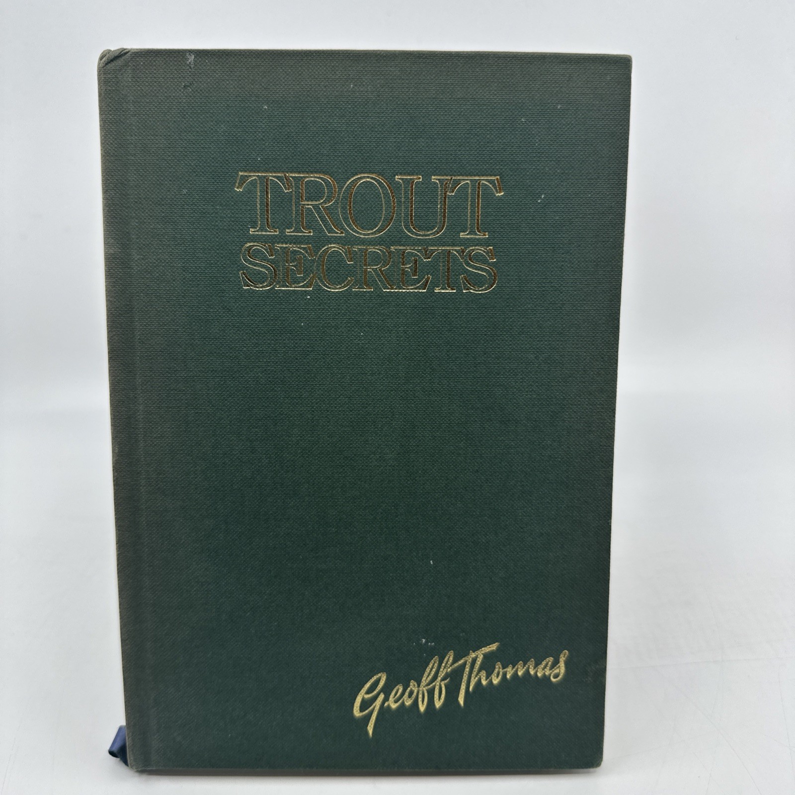 SIGNED Trout Secrets Jeff Thomas Deluxe Ltd #125/200 1993 (NA71)