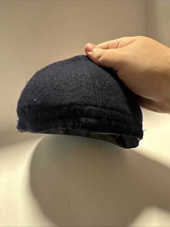 Gorra New York Yankees MLB Vintage Años 50 60 Grande L Lana Rayón Gorra Foto 3 de 4