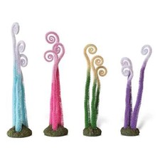 Bottle Brush Floral Swirl with Moss Base