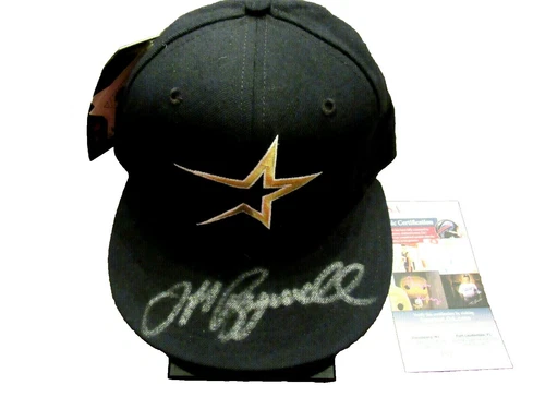 Jeff Bagwell MLB Original Autographed Hats