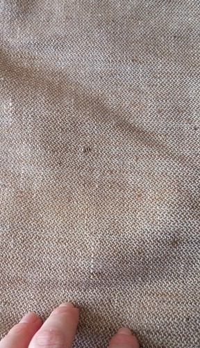 Vtg New FERAUD Ladies Smart Oatmeal Linen Silk Blend Lined 2 Piece Skirt Suit 12 - Picture 22 of 23