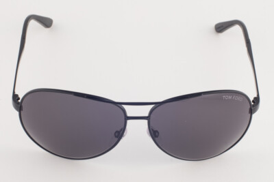 Tom Ford CHARLES 035 OBR Black / Gray Sunglasses TF035 0BR 62mm | eBay