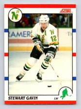 1990-91 Score Canadian Hockey #244 Stewart Gavin NHL  North Stars