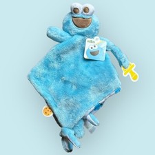 Kids Preferred Sesame Street COOKIE MONSTER Plush Security Blanket Lovey