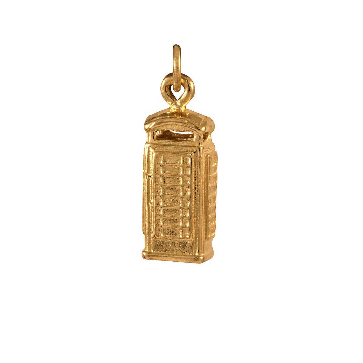 9ct Gold Phone Box Charm | eBay