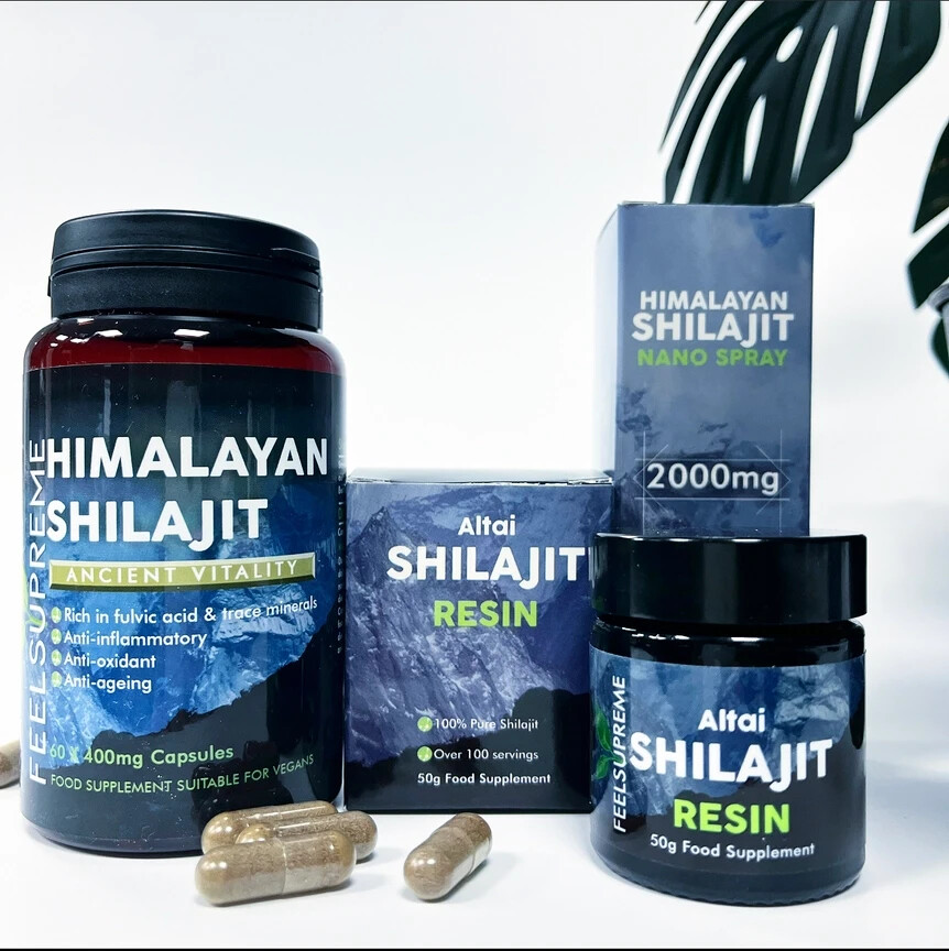 Shilajit Crème Balm Harz Aus Dem Altai-Gebirge - 100% Rein & Vielseitig Anwendbar
