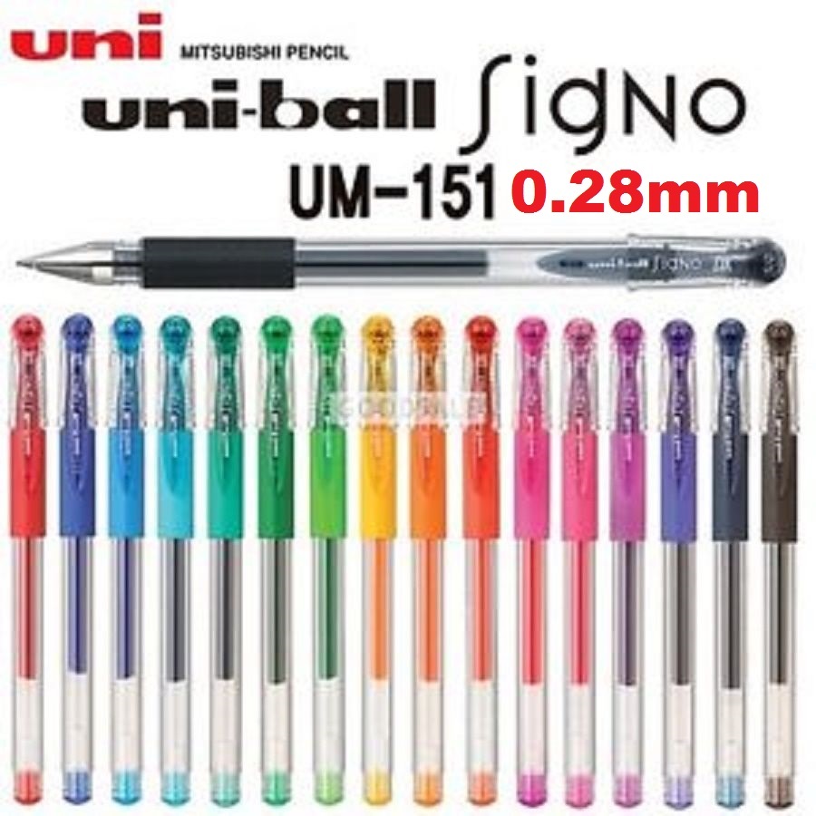 Mm Uniball 151 Uni-ball SIGNO DX Pens CHOOSE YOUR COLORS Uniball