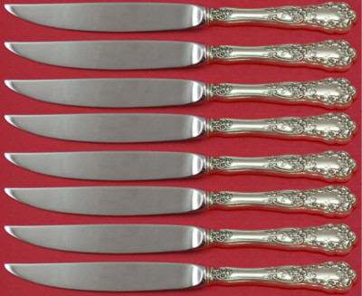 Buttercup by Gorham Sterling Silver Steak Knife Set 8pc Not Serrated ...
