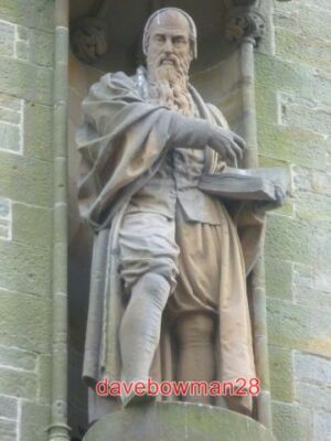 FOTO JOHN KNOX STATUE KNOX PLATZ DER CHARAKTER VON KNOX SEIN PROTESTANTISCHER REFORMAT