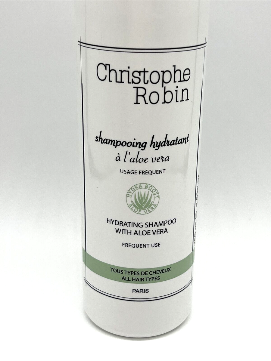 Christophe Robin Hydrating Shampoo with Aloe Vera Full Size 8.33oz/250ml,  NWOB | eBay