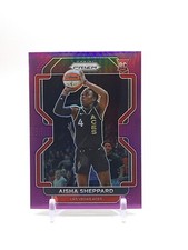 2022 Prizm WNBA Basketball Aisha Sheppard Purple Prizm RC /99 #105 LV Aces