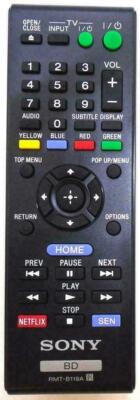 Sony BDP-S4100 Original Original Fernbedienung