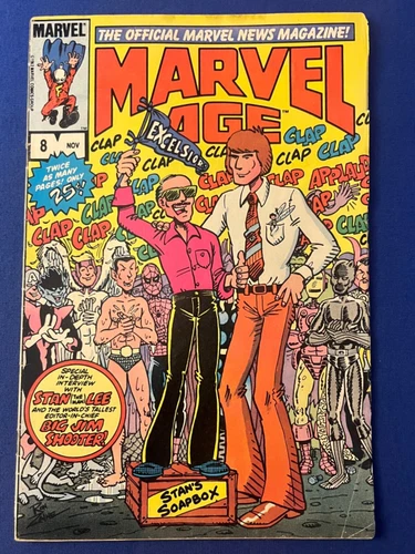 Marvel Age Vol. 1 #8 November 1983 Bronze Age Marvel Comics (FN-VF)