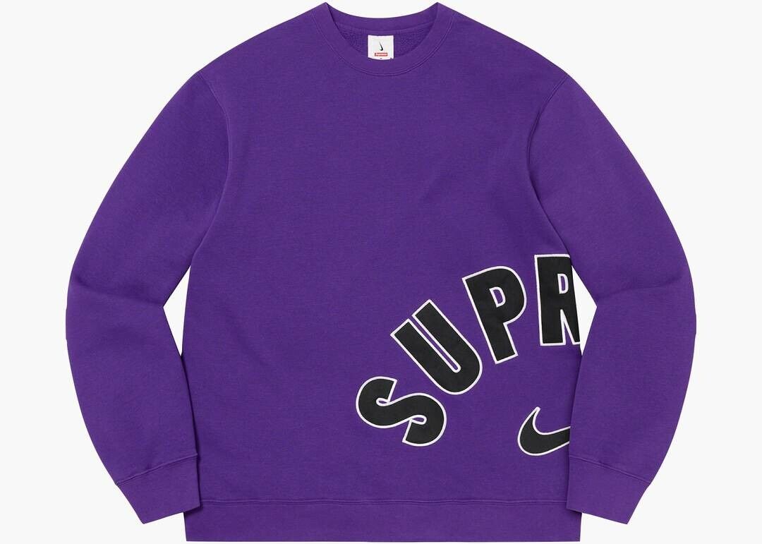 カラー Supreme Nike Arc Crewneck Black Sサイズ ブラック