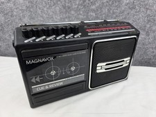 Magnavox D7160 AM/FM Radio Cassette Recorder Boombox - Fully Functional Works